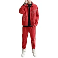 

Hot Sale Customized Men Tracksuit/Men Fleece Lining Sweatsuit/Custom Made Men Jogging Suit Made in China