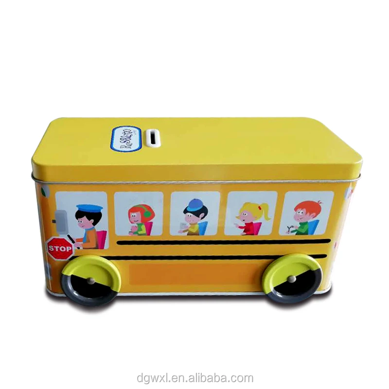 bus shape storage box