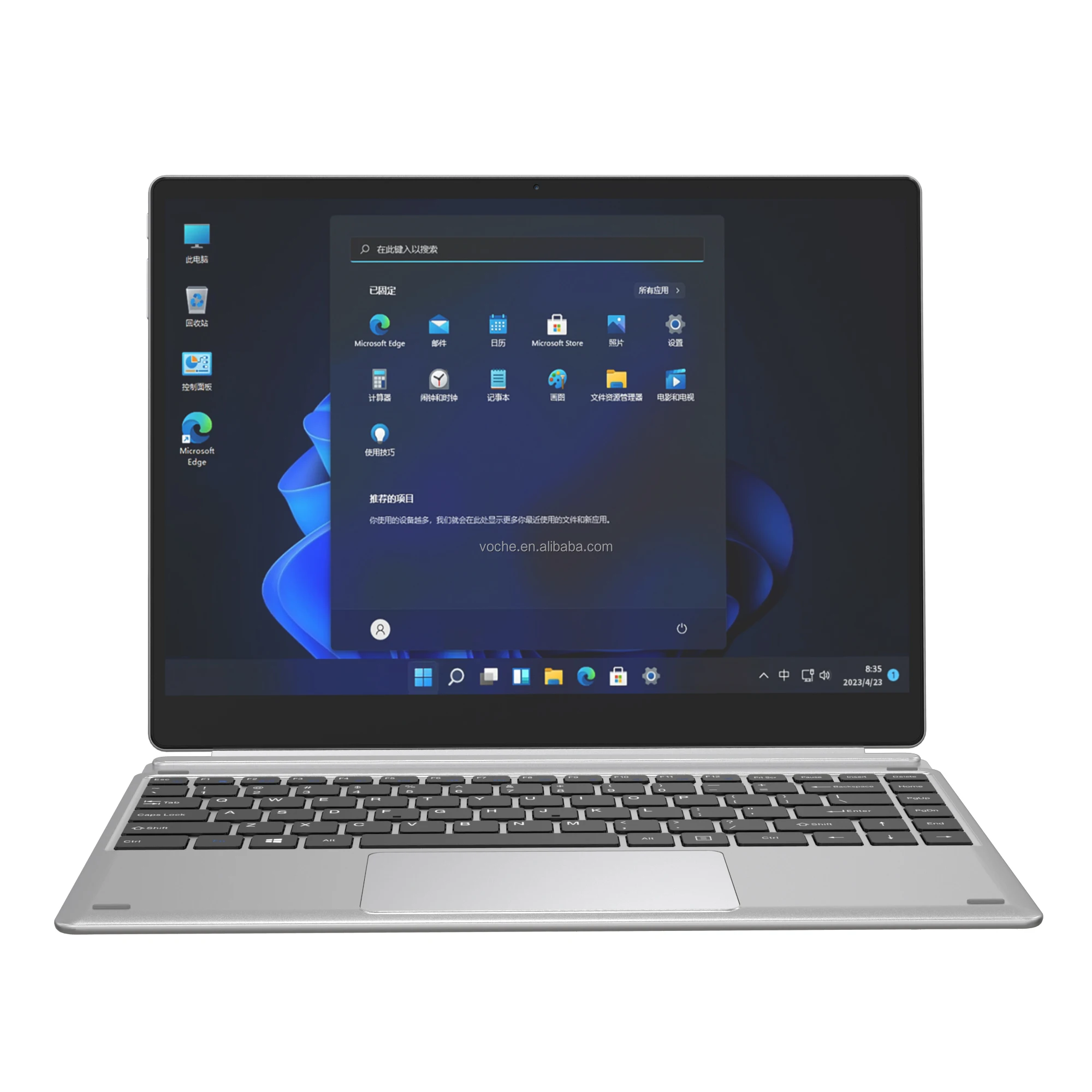 OEM new metal Tablets 14.1 inch 2 in 1 Surface tablets gaming laptop Intel Alderlake 12th Generation N Intel Processor N95