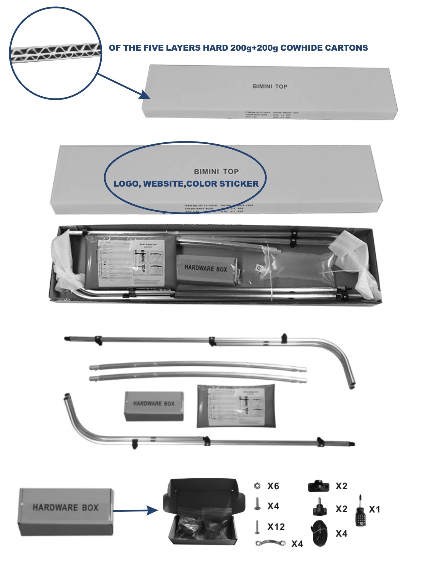 2 bow package HOMFUL