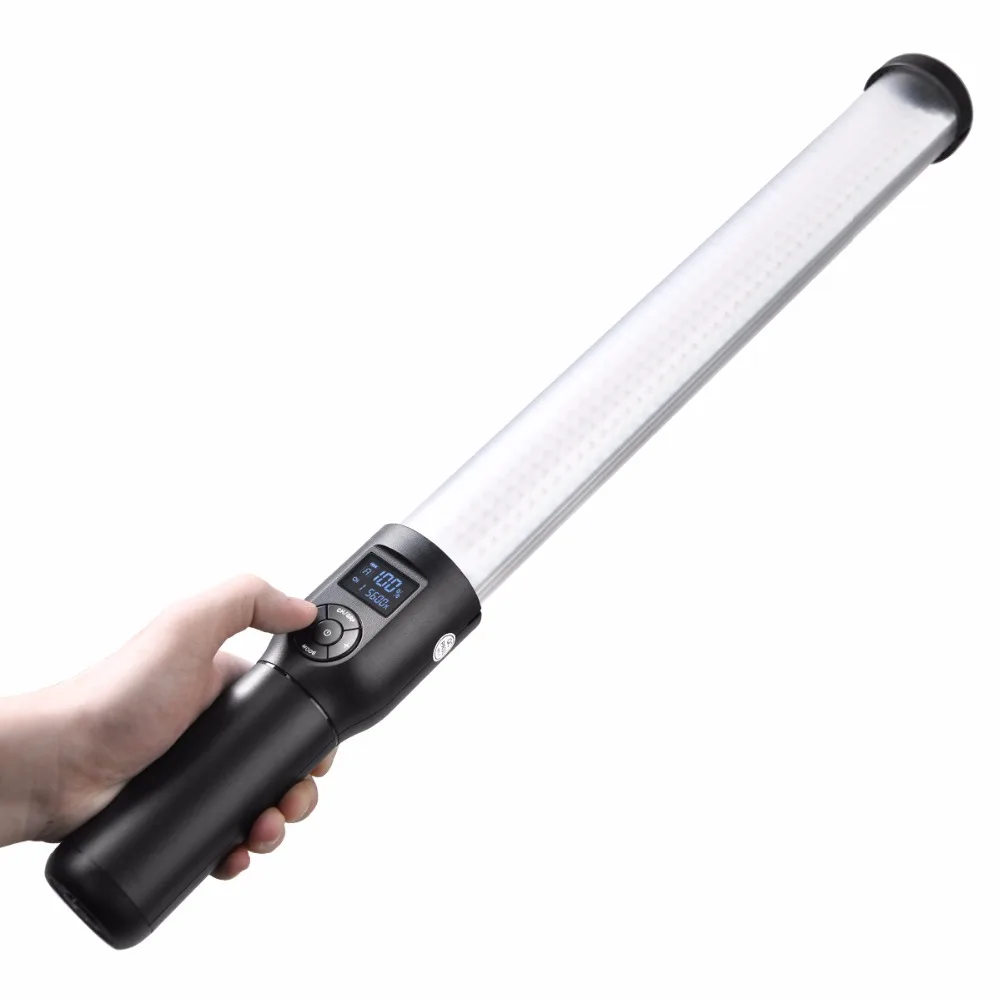 

LC500 Handle LED Photographic Lighting Light Stick 3300K-5600K Adjustable Built-in Lithiunm Battery Selfie Light