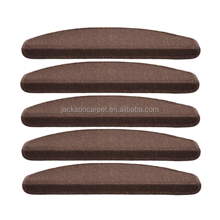 Decorative Printed100 Polypropylene Spiral Stair Staircase Mat Non