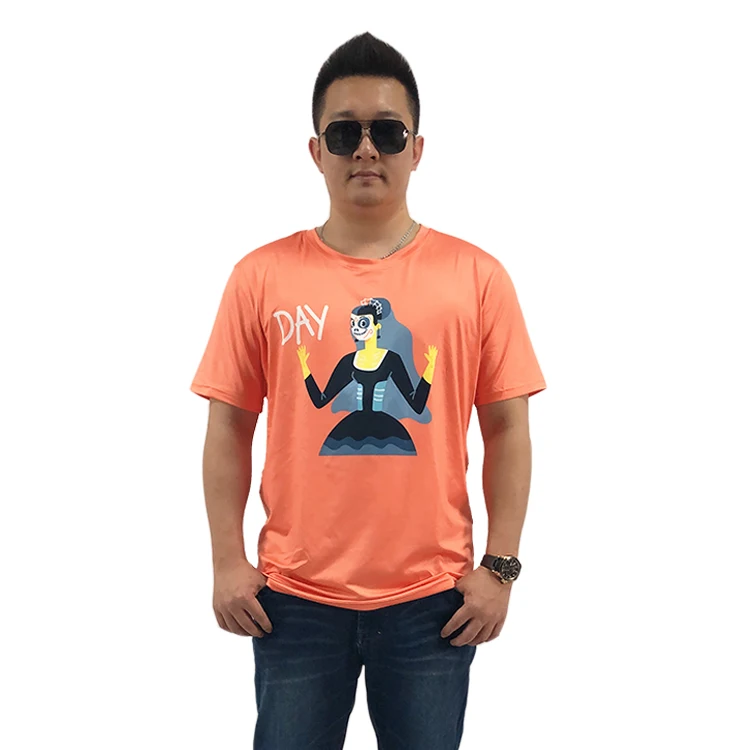 

Wholesale men apparel sublimation Plus Size T Shirt For Men, Customized color