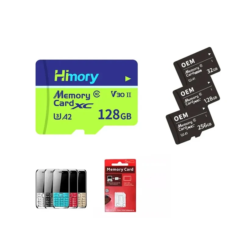 

High-Speed Micrsd Memory Card 128 Gb 4Gb 8Gb 16Gb 32Gb 64Gb 128Gb 256Gb 512Gb SD TF Card For Phone