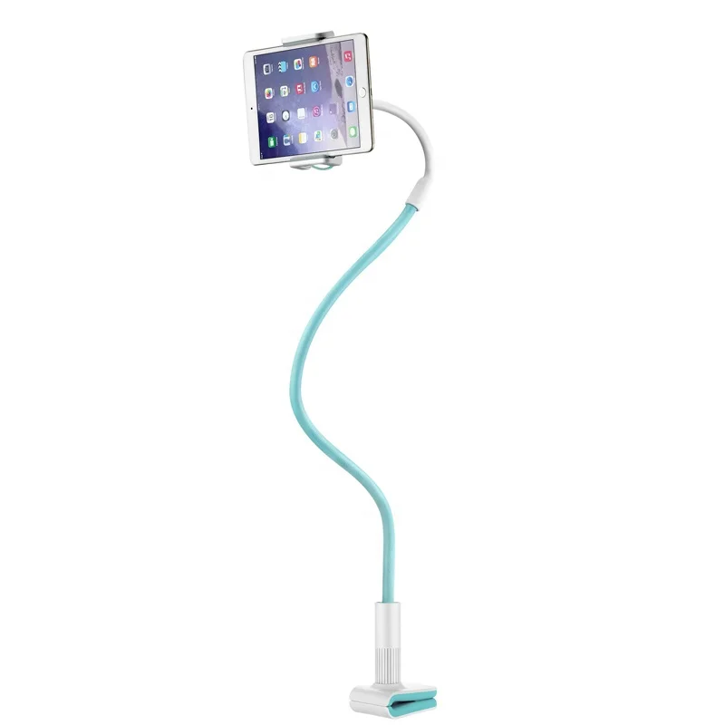 

Flexible Universal Long Arm Goose neck Lazy Mount Tablet Mobile Phone Stand Holder, Ginkgo yellow,mint green,gray
