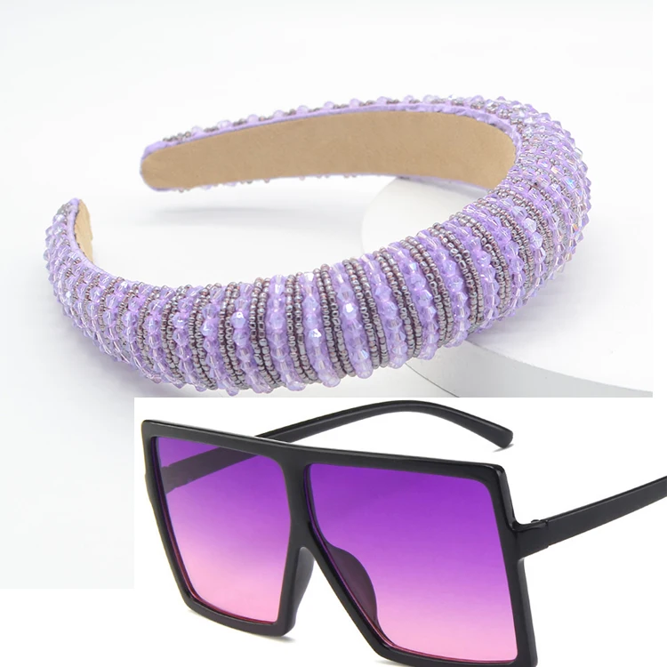 

Hot Selling Season Headbands Matching Sunglasses and Sunglasses with Purse Set