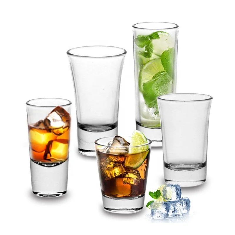 

Hot Sale 1oz/2oz/3oz Tequila Shot Glass suitable for vodka popular in USA, Transparent