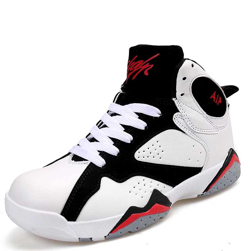 

2020 Latest Fashion Running Couple Sneaker high quality high top custom PU Men Basketball Shoes