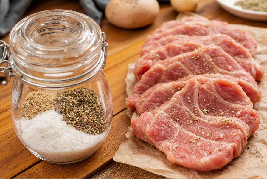 Pork Cutlet Marinating