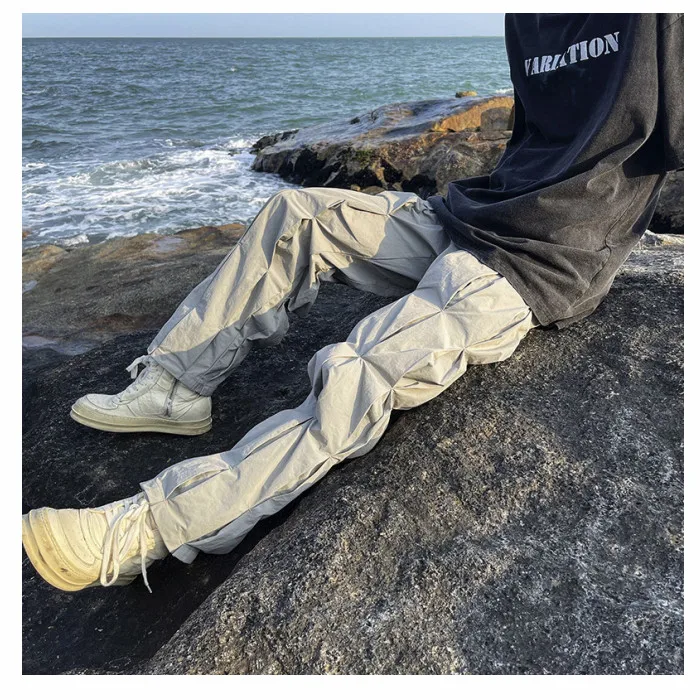 

Custom label trousers for men drop ship men street wear stock trousers pants