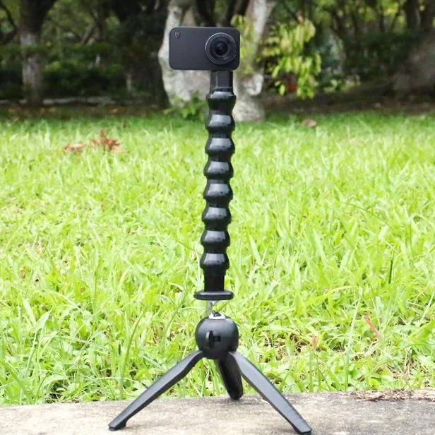 

NEW 1/4 screw Camera Holder Hose Photography Mount Adapter Selfie Stick Bendable Snake Arm Phone Clamp for Gopro 6 7 8