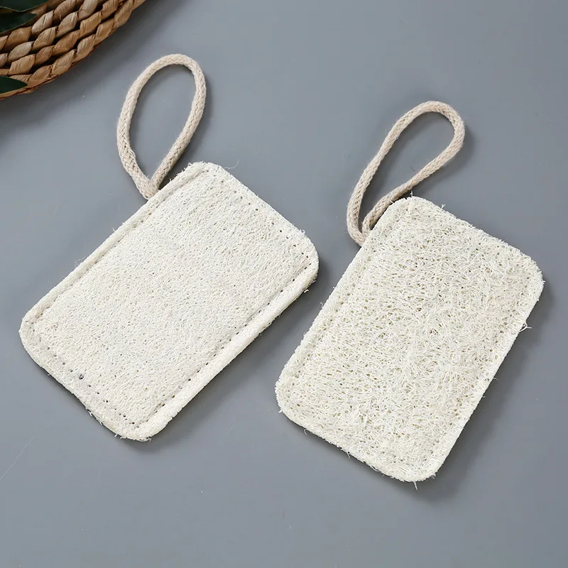 

Factory Price Wholesale Kitchen Dishes Cleaning Sponge Pad Loofah Compressed 100% Natural Wash Pad, Customized color