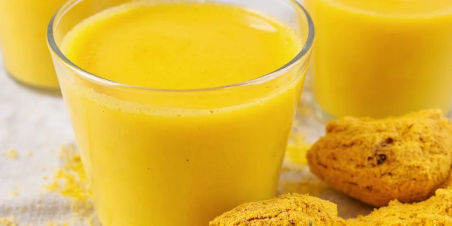 Making golden milk step by step
