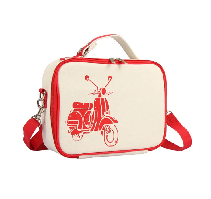 

Hot sale shoulder cooler bag cute design kids lunch bag insulated