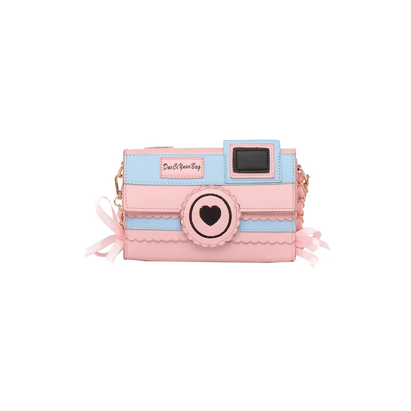 

Cross body purses lady fashion purses camera bag purse, Pink