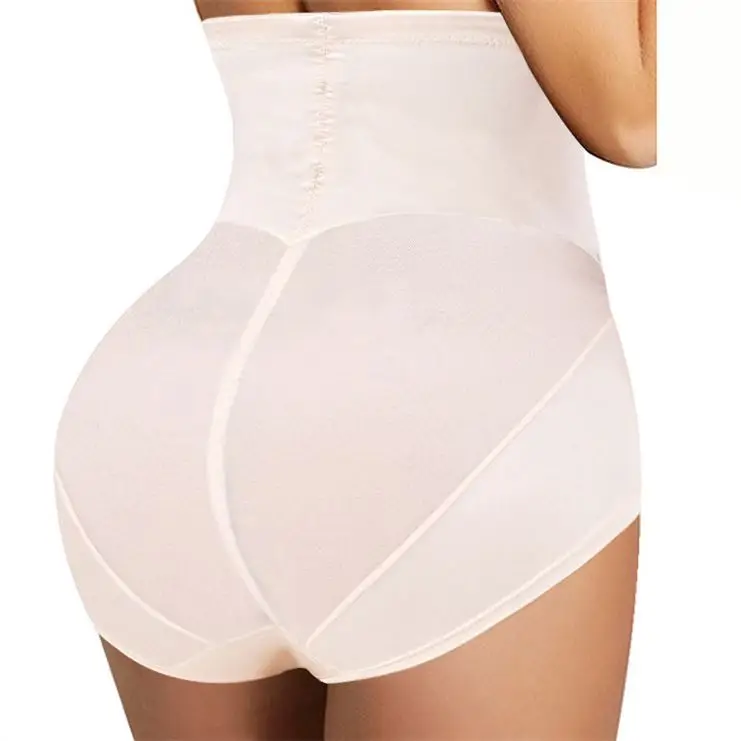 

Women Faja Tummy Control Slimming Seamless Underwear Butt Lifter, Black beige