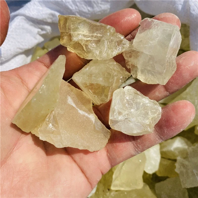 

Wholesale Natural Raw Citrine Stone Rough Yellow Quartz Crystal Stones