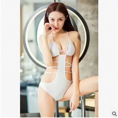 

Hot style Japanese sexy one piece shows buttock underwear jumpsuit lingerie