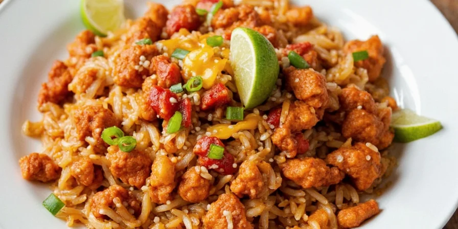 Chicken Tinga Tostada