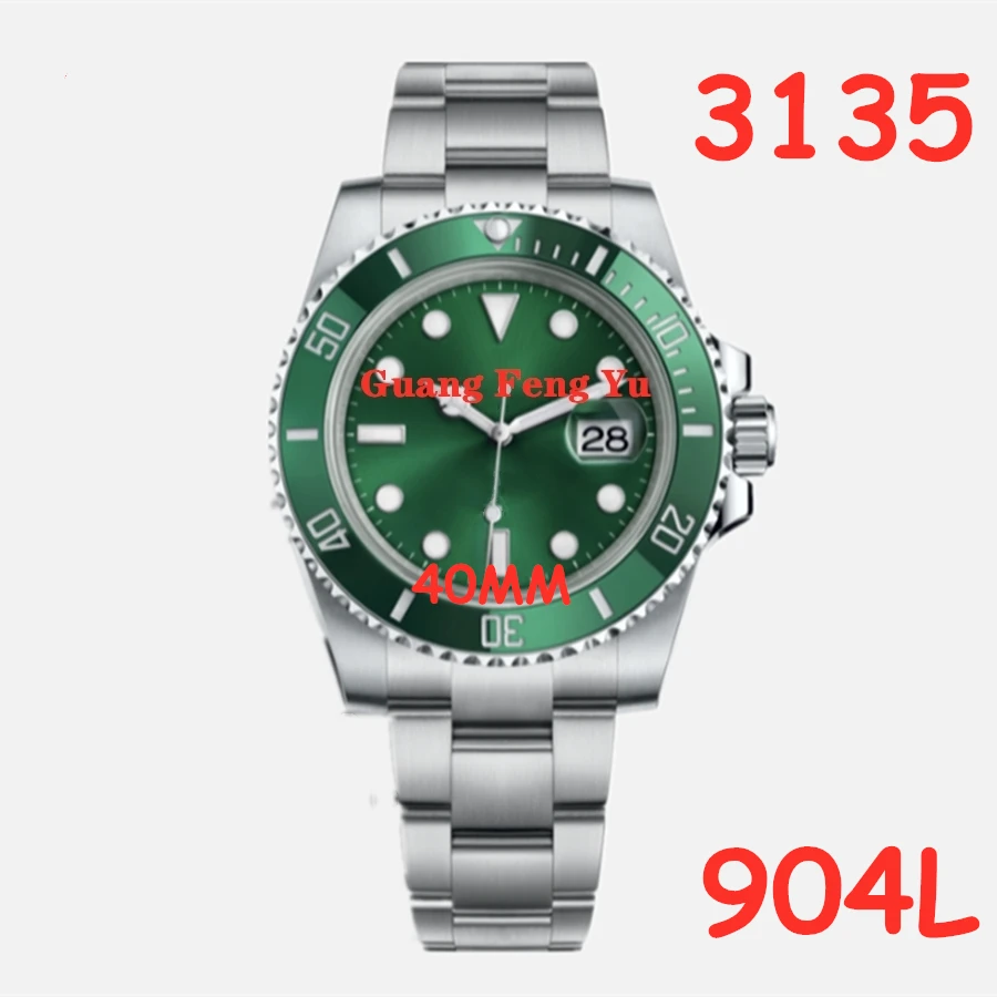 

Automatic Mechanical Watch 116610 Green Ceramic Noob 1:1 Best Edition 904L SS Case and Bracelet VR3135 V12