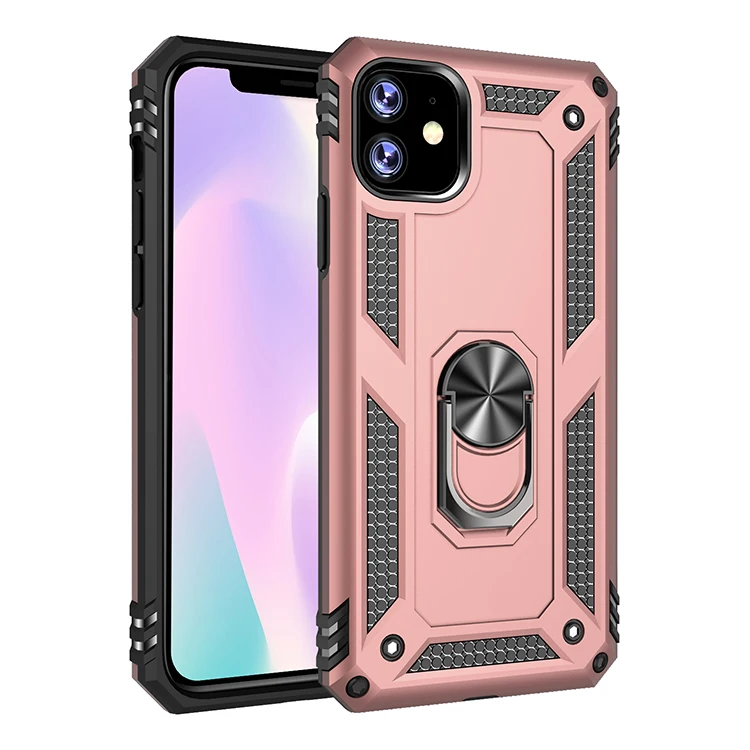 Funda de teléfono móvil con cubierta de soporte para iPhone 11 pro Max 2019 6,1 "5,8" 6,5 "Accesorios