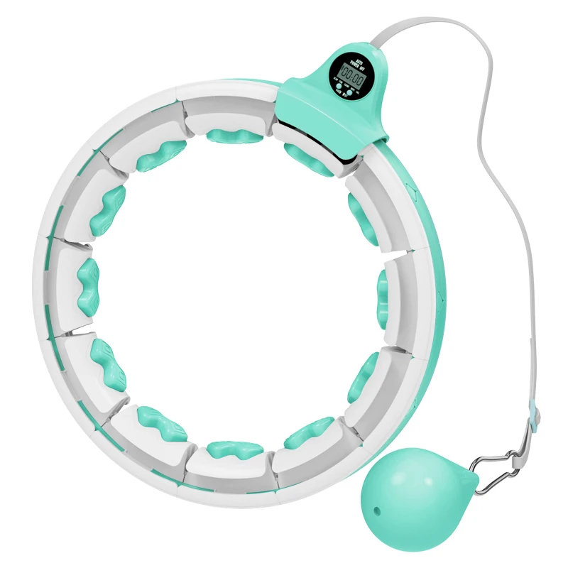 

Shenzhen Port High Quality Sports Hoops Exercise Slimming Flexible Weighted Gym Fitness Smart Hula Hoops