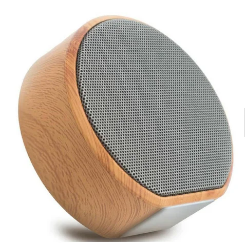2019 wooden style design bluetooths speaker portable A60 MP3 Player FM Radio Audio TF Card USB Handsfree wood wireless speaker - ANKUX.COM