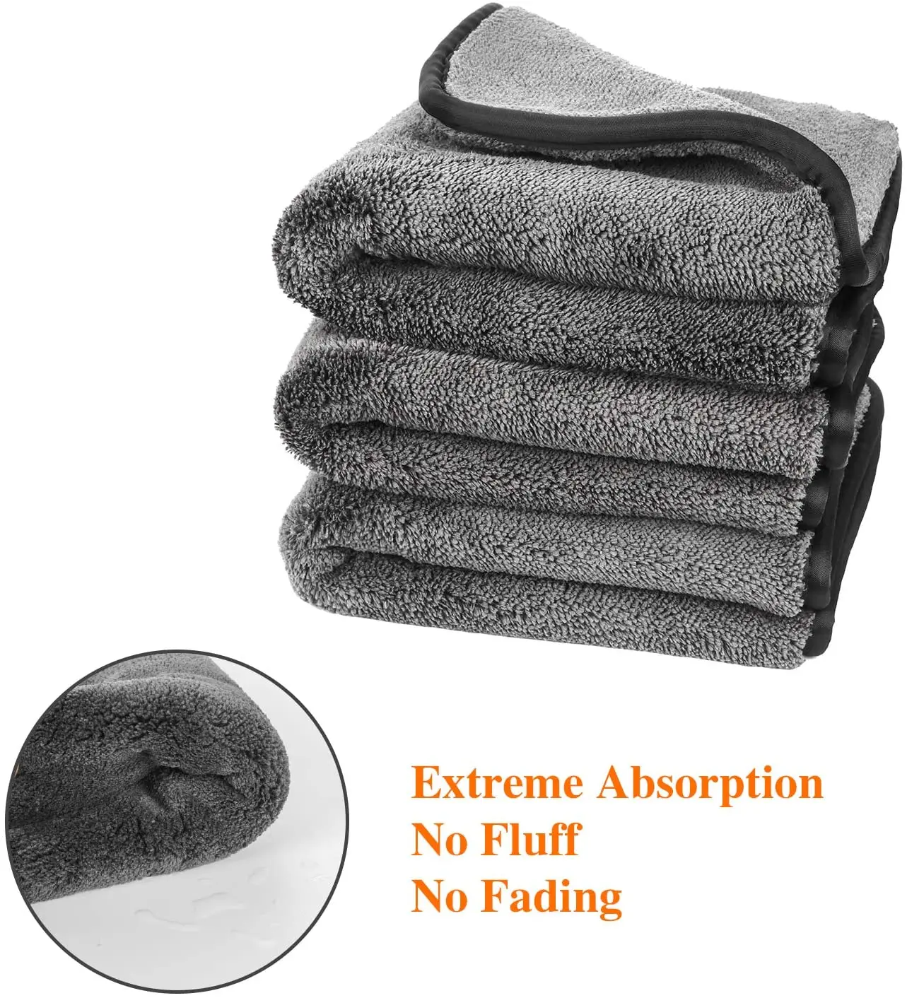 1200gsm microfiber car drying towel