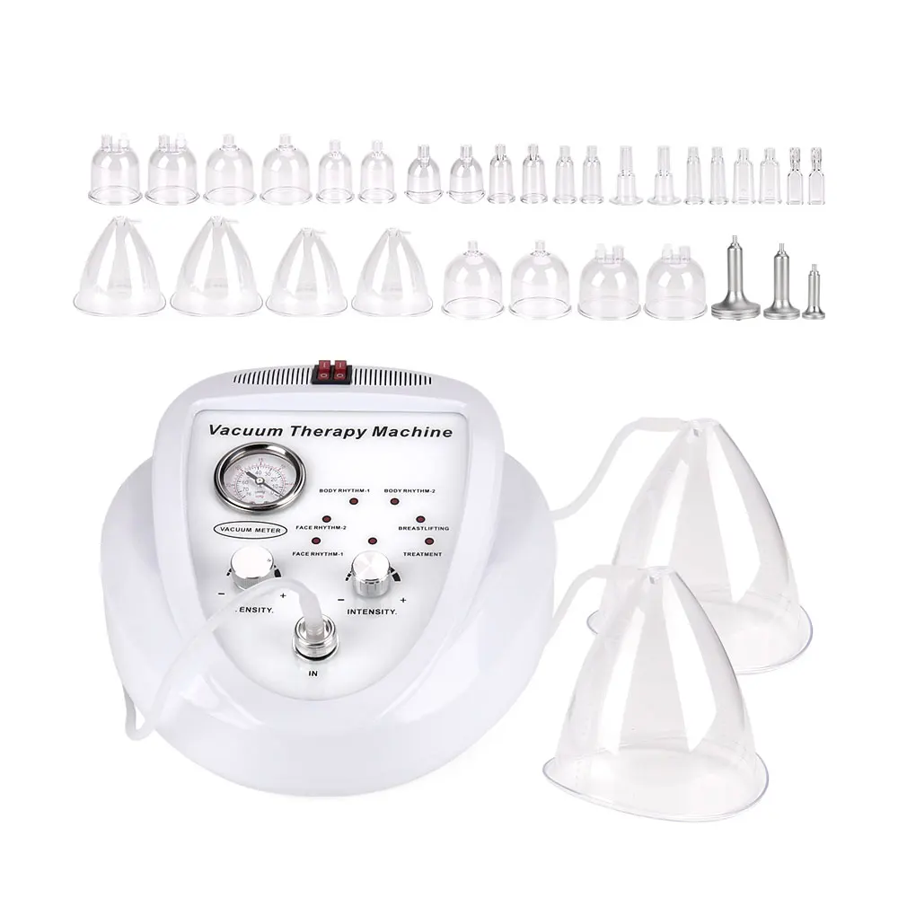 

Breast enlargement Massager Vacuum Butt Lifting Machine Breast Enhancement Cupping Therapy Machine, White