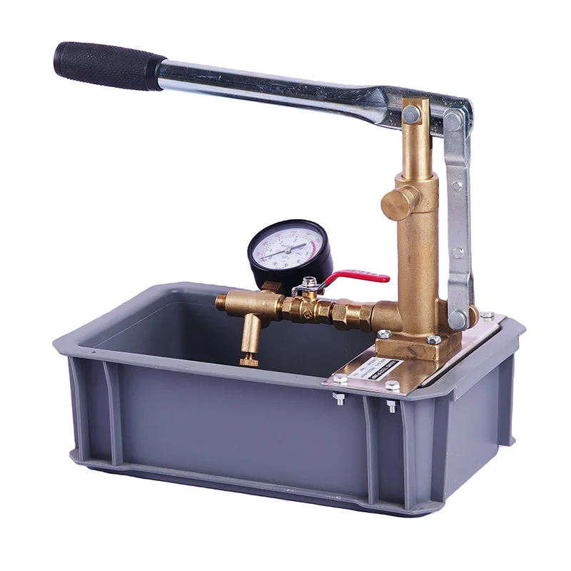 

Top Quality Testing Bench Plumbing Tool Water Hand Hydro Pipe Manual Hydrostatic High Pressure Test Pump Hand Test Pump