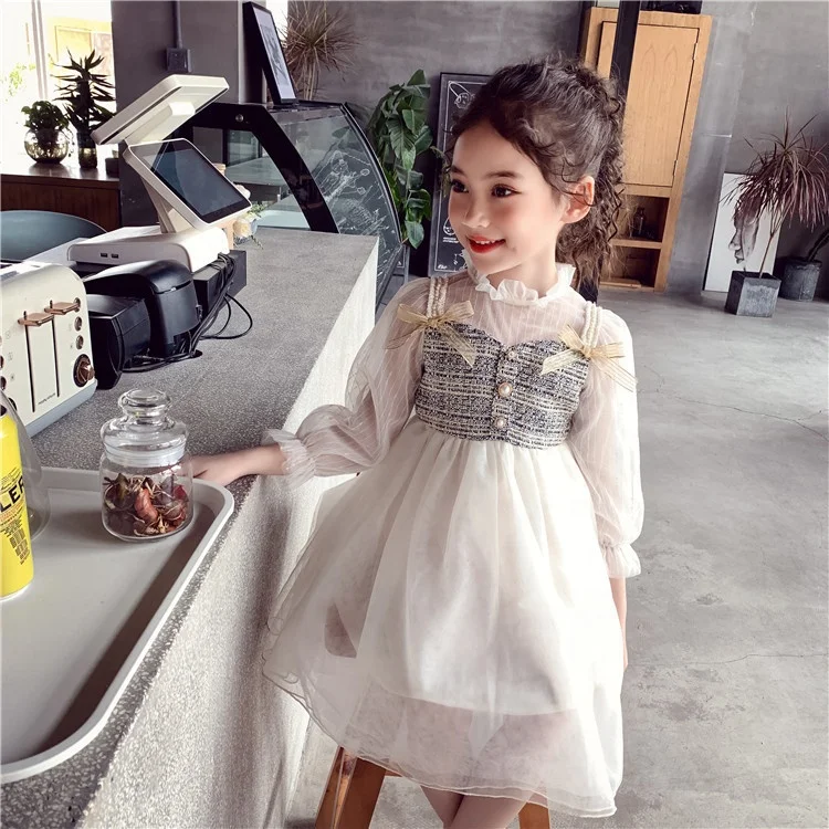 

Girls' dresses Autumn children's skirt Girl western skirt
