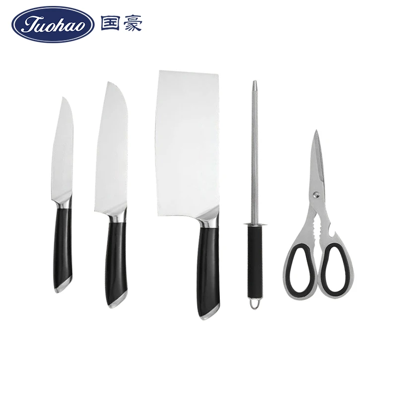 

High quality 5pcs knives kitchen knife custom sharp stainless steel kitchen knife chef set