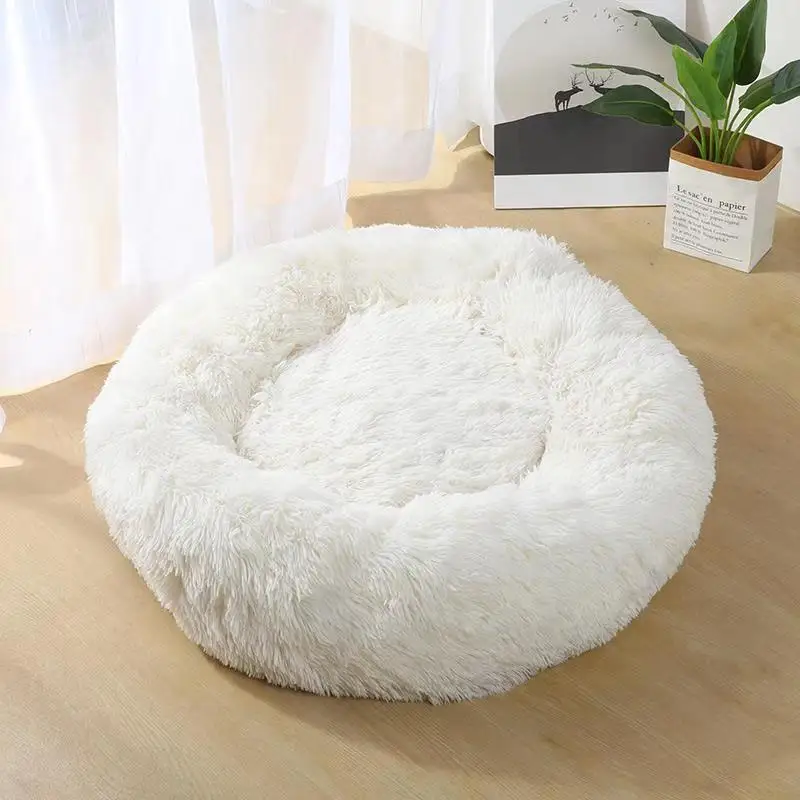 

Dog Shape Bed Fluffy Dogbed Cheap Cute Pet Beds Sleep China New Style Large Round Cat House Tunnel Pillow Luxury Toy Basket
