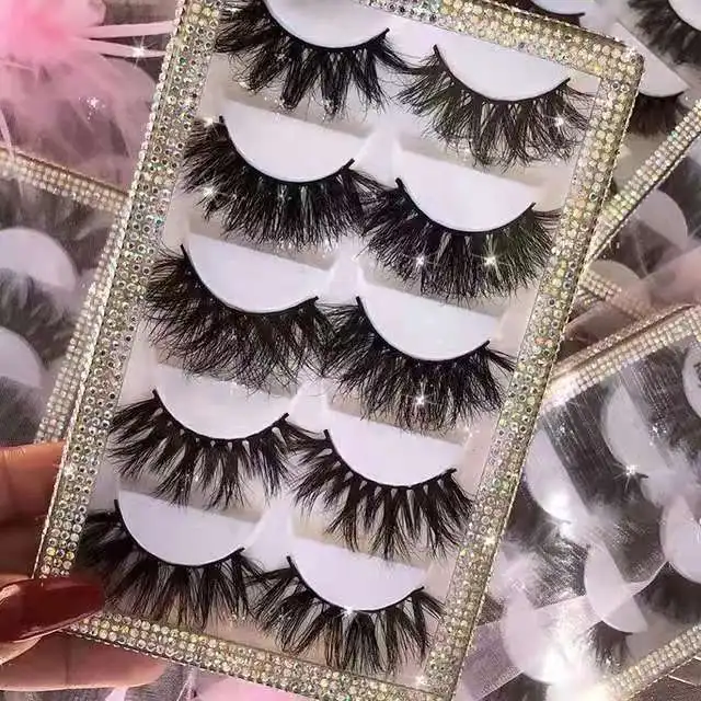 

Mink Eyelashes 3d eyelashes Makeup Tool Real Mink Eyelashes vendor With Box 4pcs/set ONLY FOR USA, Natural black or colorful