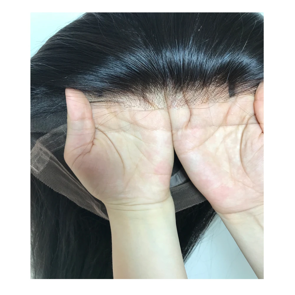 

Top quality virgin hair vendors, brazilian 150% density hd swiss full lace straight wig, Natural colors