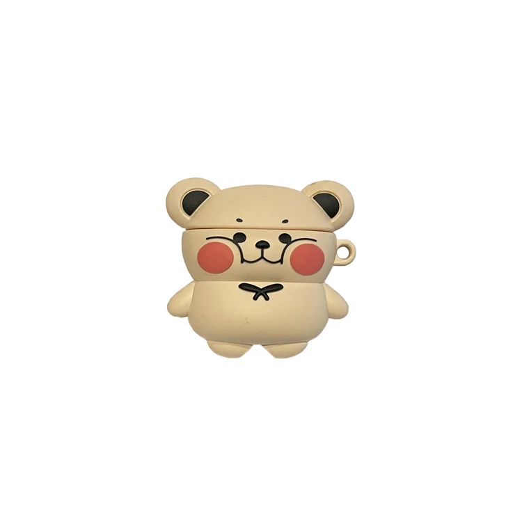 

Wholesale New Waterproof Luxury Cartoon 3D Bear Cute Soft Silicone Case for Airpods 1 2 Pro for Air pods 2