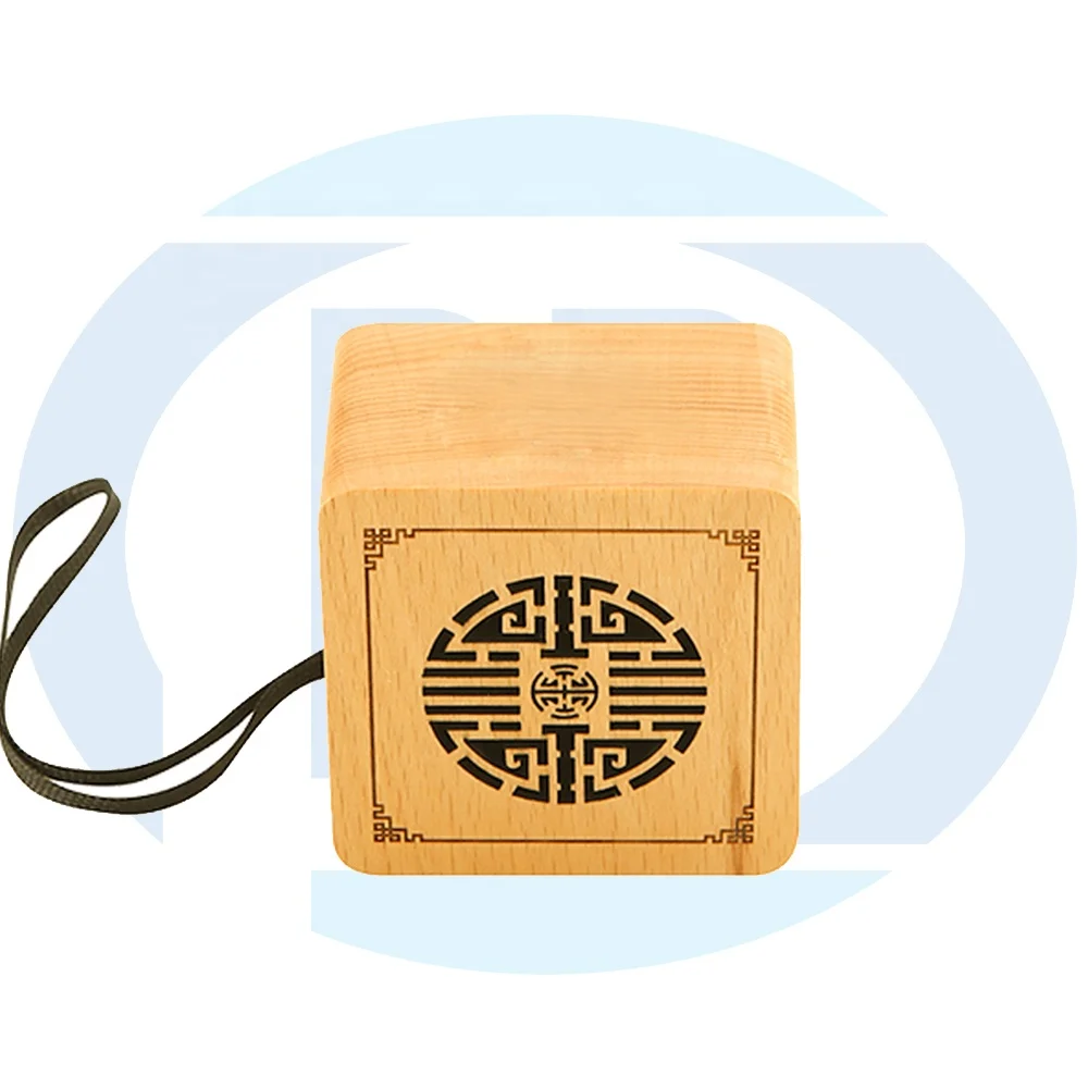 

China Factory Price Super Battery Wooden Computer Mobile Portable Mini Retro Wood Speaker, Wood color