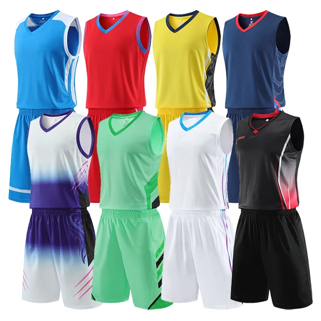 

Factory custom tracksuit kit basketball uniform reversible shirt mens shorts basketball wear jersey for wholesale
