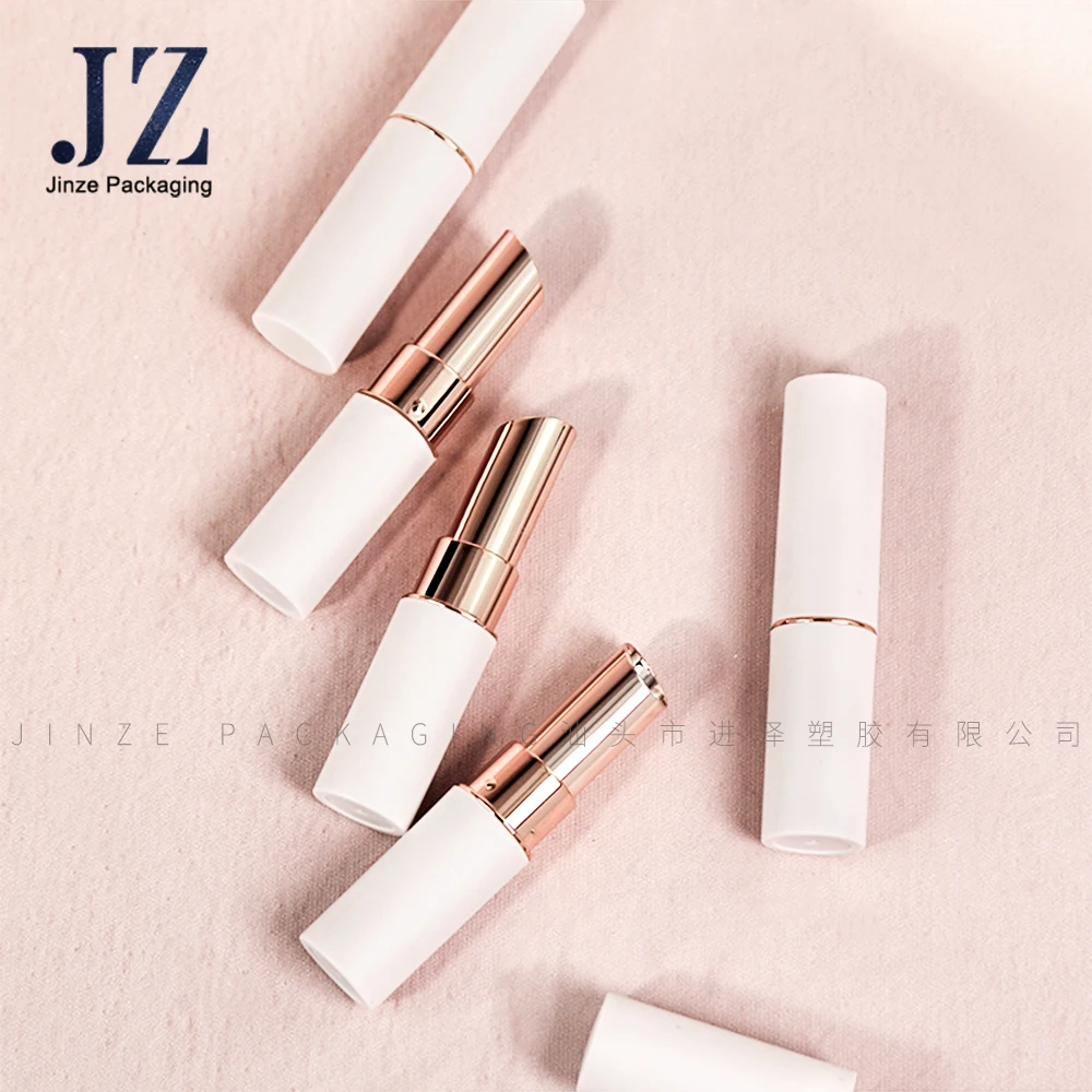 Jinze Ready to Ship Lipstick Tube Custom Design 11.1mm Direct Filling Without Mold Lip Balm Container