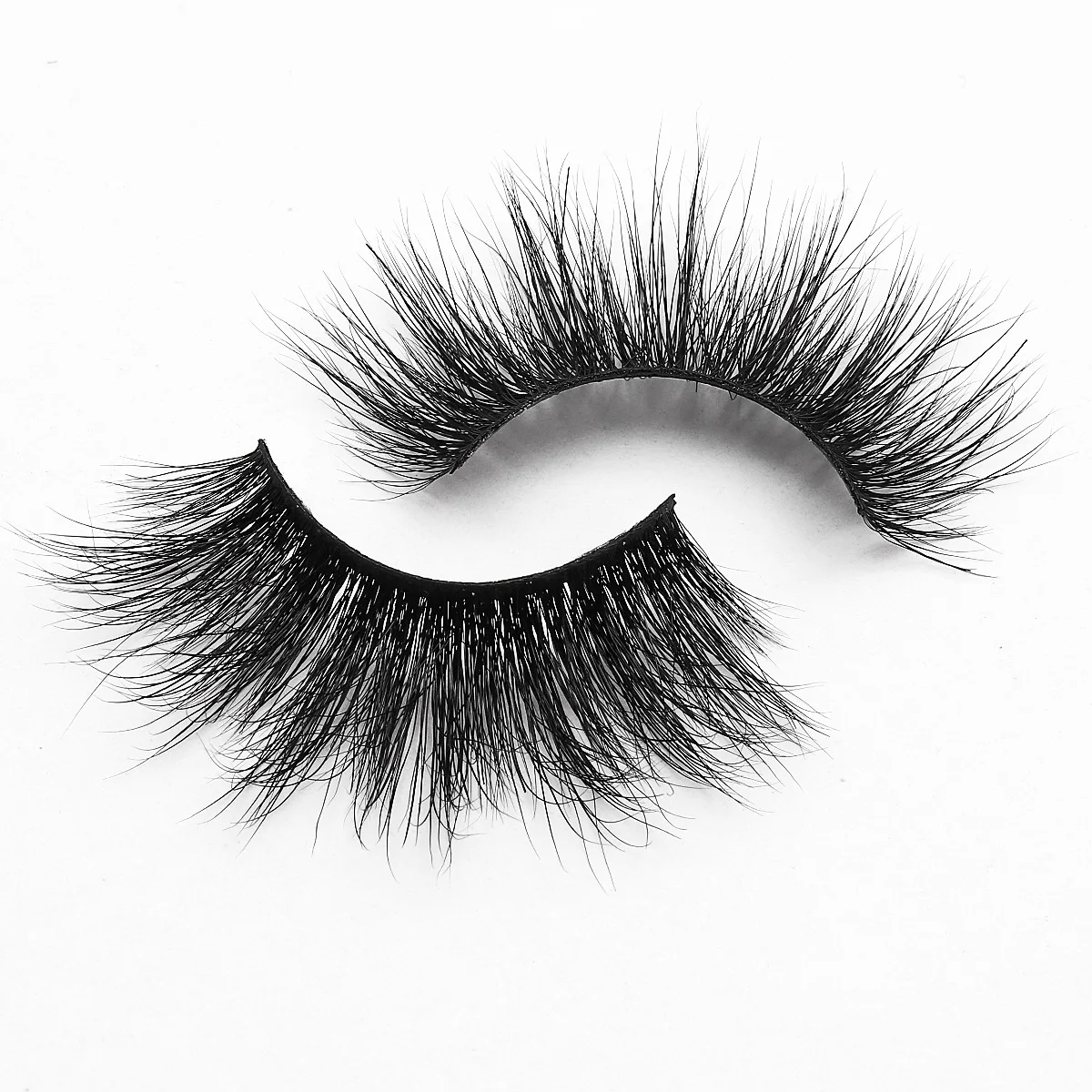 

The new 5DCF15 mink hair false eyelashes with gift box cross border slender hand sharpened natural dense