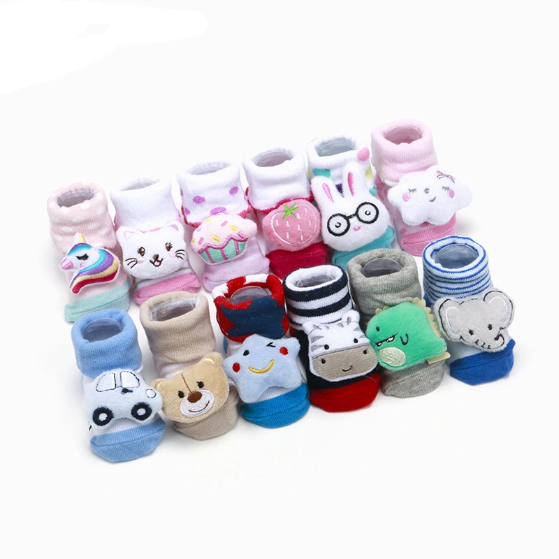 

Winter Custom Made Anti Slip Baby Socks Shoe With Rubber Sole Babi Cotton Terry Shoes Socks, Custom color