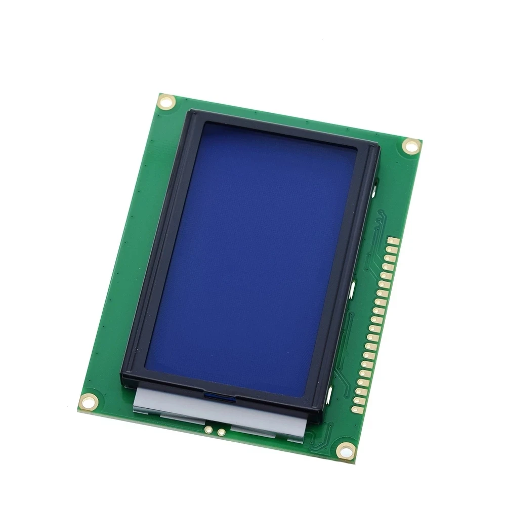 

128*64 DOTS LCD module 5V blue screen 12864 LCD with backlight ST7920 Parallel port LCD12864 lcd display