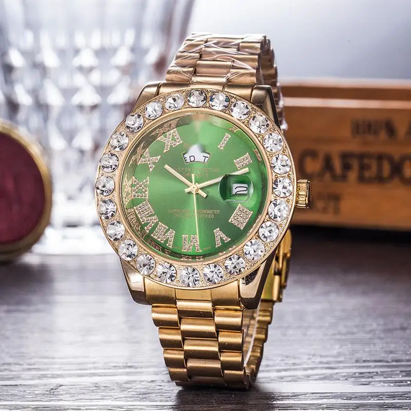 

Popular product Wrist Watch Luxury Watch With Diamond Stone Customized Watch Luxury
