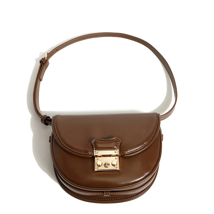 

EM771 Newly arrived autumn and winter fashion wild retro woman's crossbody shoulder saddle bag