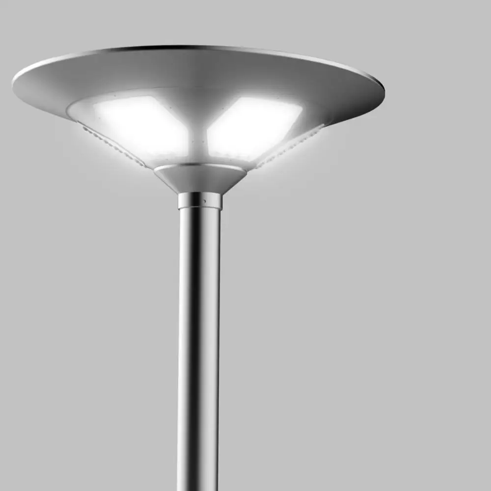 Manufacturer Supplier Energy Saving 30W  Ufo Integrated Solar Street Garden Light Parts Solar Led Garden Light Ufo