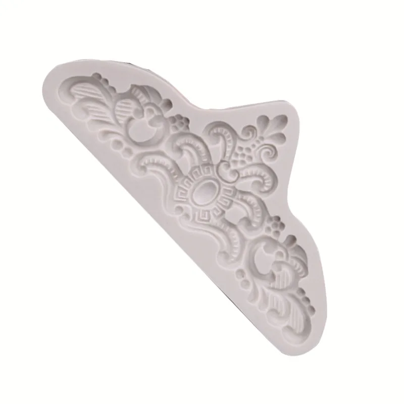 

Pattern Lace European Embossed Flower Shape Fondant Cake Pastry Decoration Tool Carved Silicone Mold Making Handicraft Tool