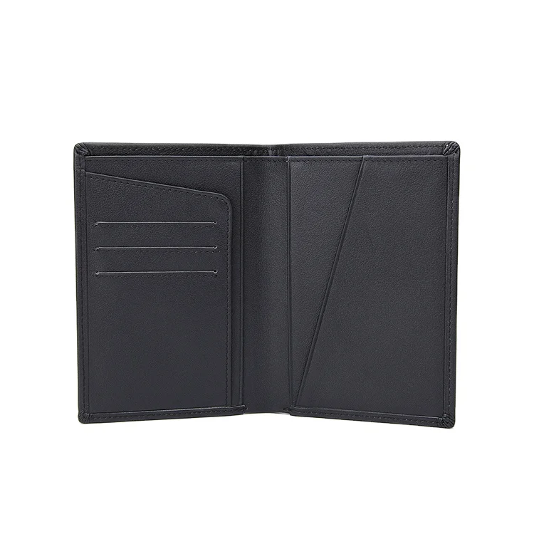 

Customized Logo Men Causal Slim Pu Leather Passport Ticket Cover For Travel, Customized color