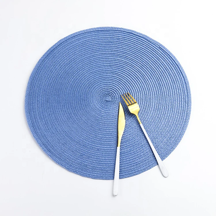 

Quality Supplieri i@home Various Colors Individual Woven Crocet Table Round Mats