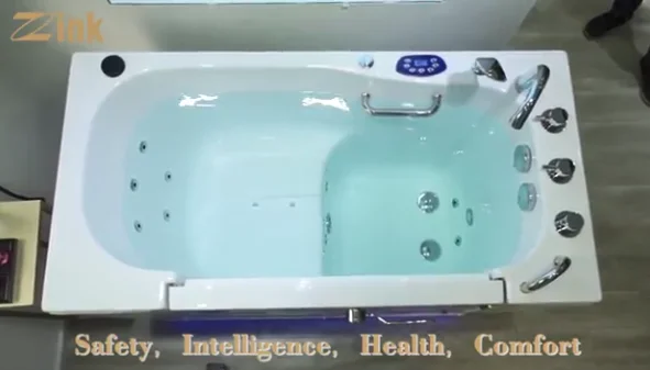 
Zink K201 Walk in Tub UPC CE Approved Wheelchair Accessible for Disabled and Elderly 