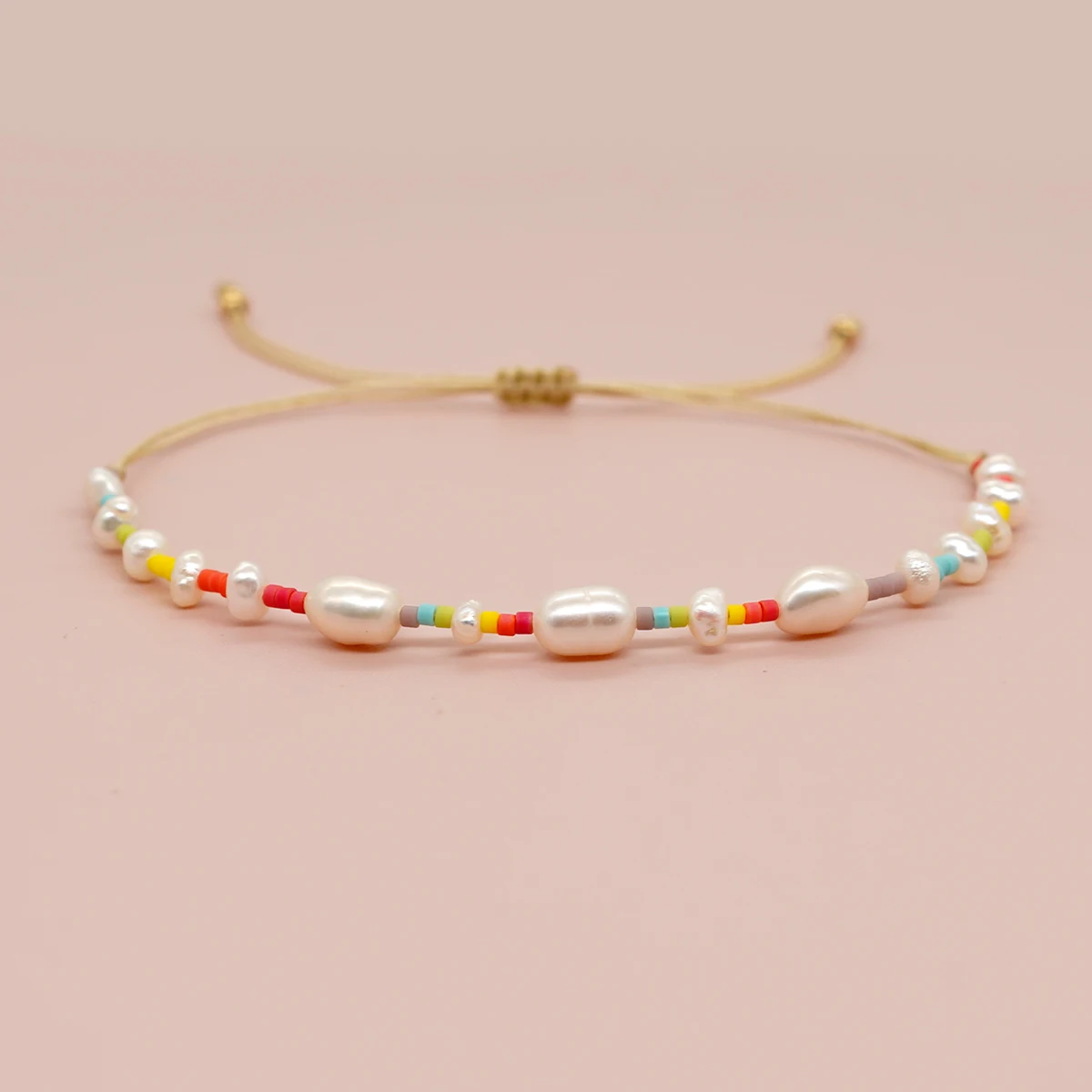 

Go2boho Summer Jewelry Colorful Mix Bead Freshwater Pearl Bracelets For Ladies Women Kids Jewelry Dainty Fashion Design